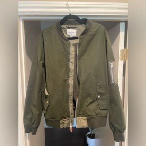 Men’s Large Dark Green Utility Jacket